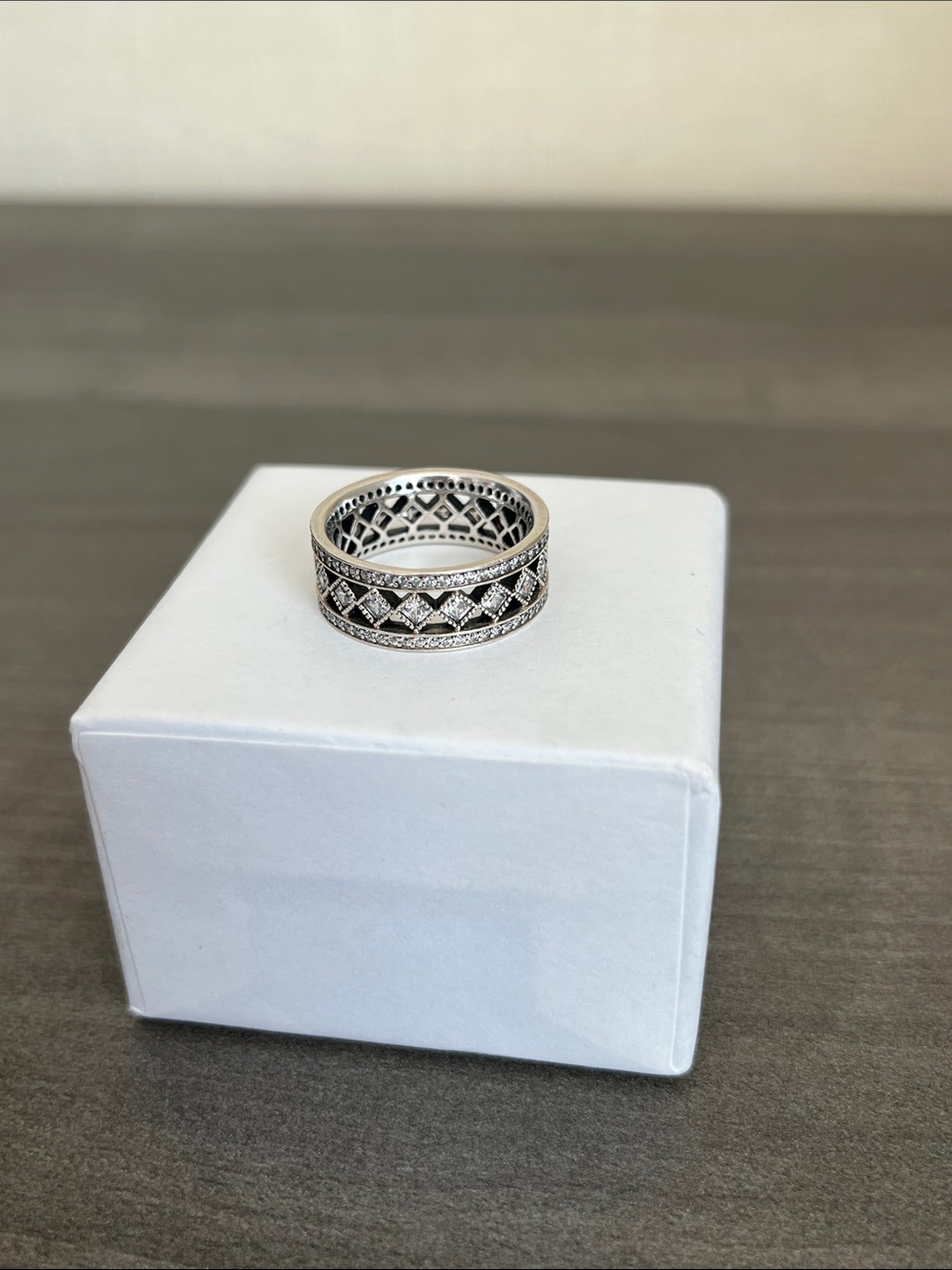 PANDORA VINTAGE FASCINATION RING